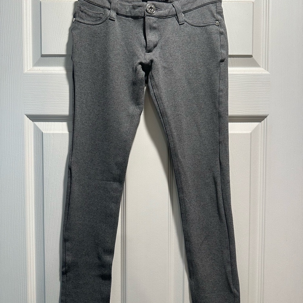 Guess Heather Gray Low-rise Leggings